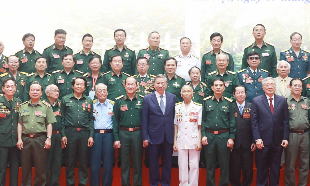 Tổng Bí thư Tô Lâm: Cựu chiến binh, cựu thanh niên xung phong, dân quân tự vệ luôn giữ vững ngọn lửa cách mạng